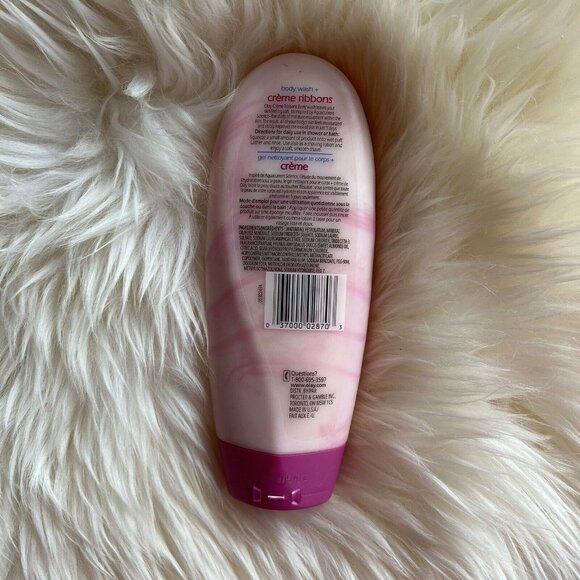 OLAY Body Wash Plus CREME RIBBONS Almond Oil Discontinued HTF 295ml 9.97Oz Rare - Picture 2 of 2